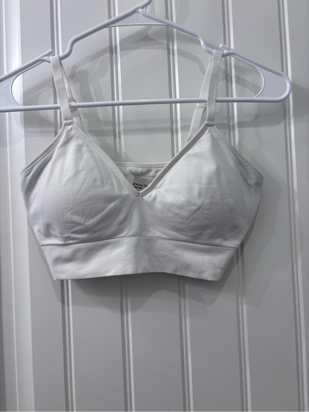 Underoutfit Seamless White Everyday Bralette